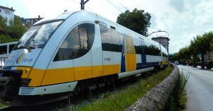Estación de Valmaseda. Vizcaya. País Vasco.
