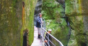 Estrechos de les Gorges du Fier, Alta Saboya. Auvernia-Ródano-Alpes. Francia.