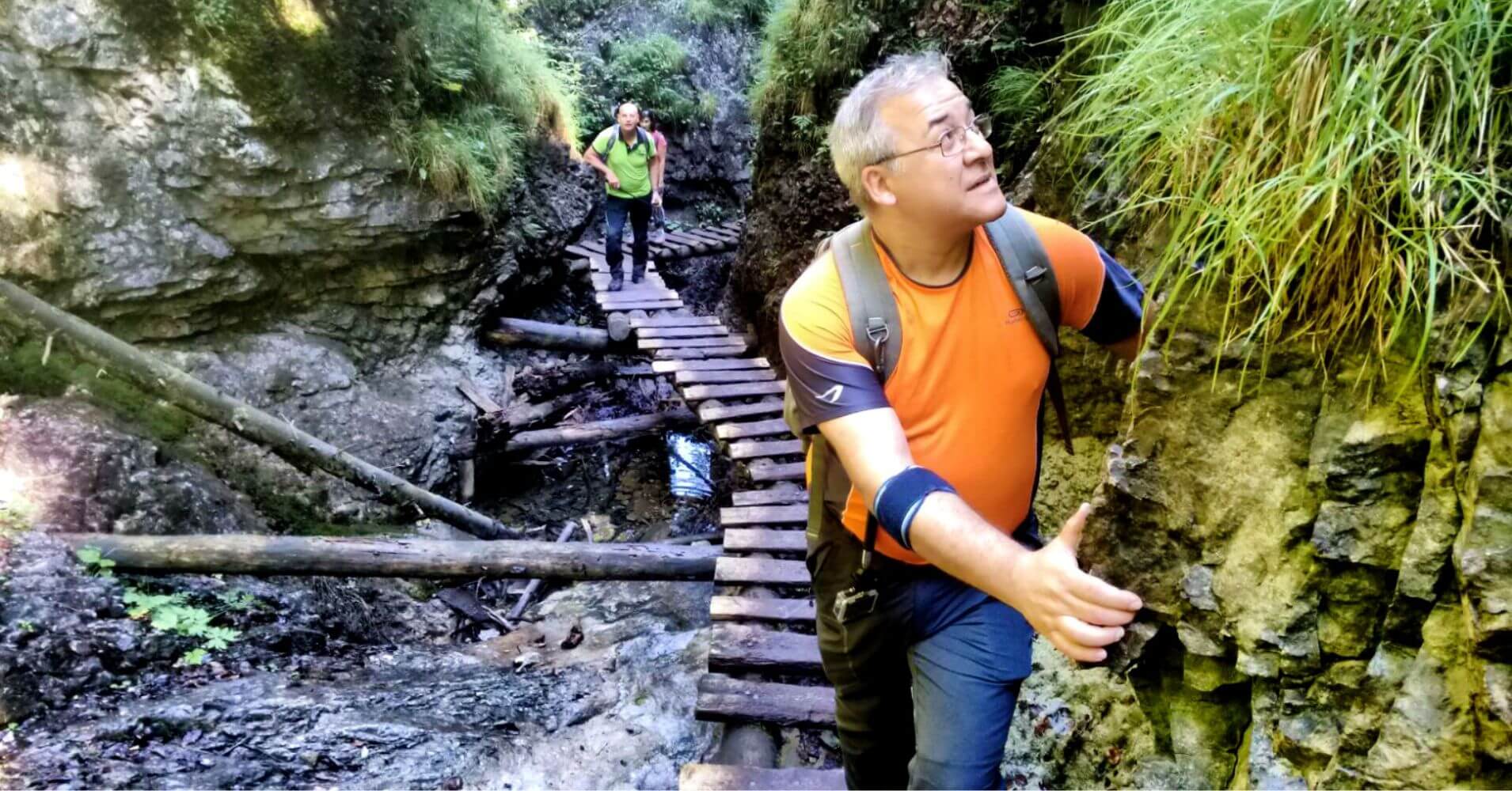Estrechos del Cañón Suchá Belá, Parque Nacional Paraíso Eslovaco. Eslovaquia.