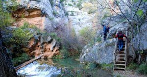 Estrechos del Río Ebrón. El Cuervo. Teruel, Aragón.