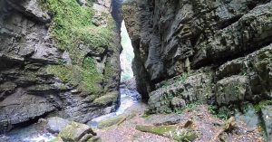 Estrechos Üble Schlucht Falsa Garganta. Rankweil, Laterns. Volrarberg, Austria.
