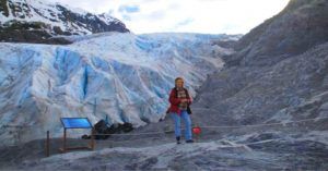 Exit Glacier Área. Parque Nacional Fiordos de Kenai. Alaska, Estados Unidos.