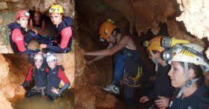 Exploración Cueva de las Excéntricas. Igualeja, Málaga. Andalucía.
