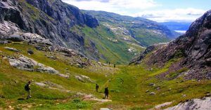 Explorando el Valle de las Mil Flores. Groenlandia.