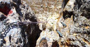 Ferrata Camino del Infierno, Quintanilla de las Viñas. Burgos.