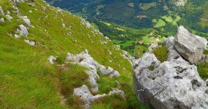 Vía Ferrata de Socueva. Arredondo. Valle de Asón. Cantabria.