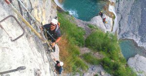 Ferrata de Sorrosal. Broto, Huesca.