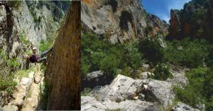 Ferrata Santo Cristo. Olvena, Huesca. Aragón.