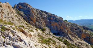 Ferrata Sierra de la Villa. Panorámica. Villena, Alicante. Comunidad Valenciana.