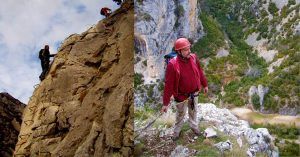 Ferrata y Barranco de la Virgen en Rodellar. Huesca, Aragón.