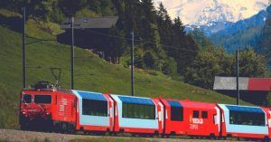 Ferrocarril Glacier Express Panoramic. Suiza.