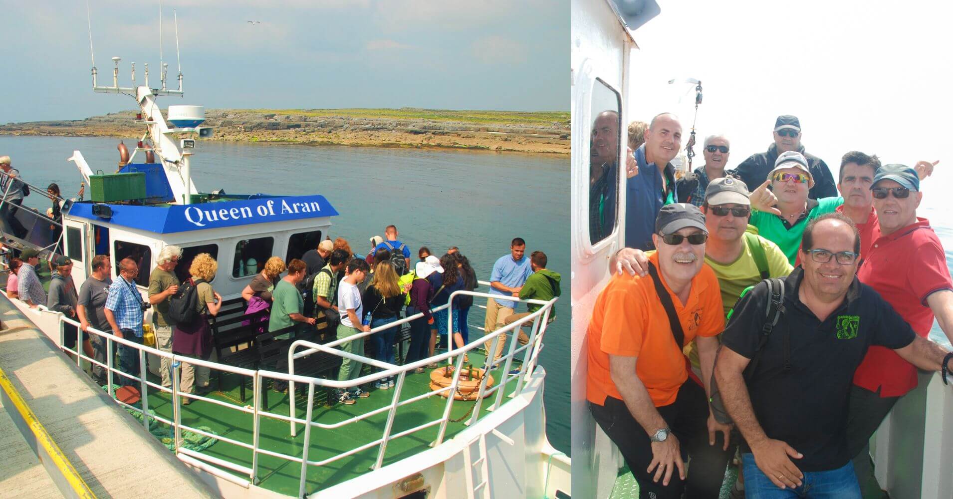 Ferry de los Acantilados de Moher. Irlanda.