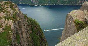 Fiordo de Lyse. Lysefjord. Norge, Noruega.