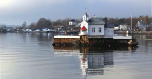 Fiordo de Oslo, Oslofjorden. Noruega.