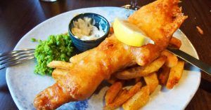 Fish and Cheaps. Pescado con Patatas. Escocia.