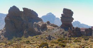 Formaciones de Roques de García. Parque Nacional de las Cañadas del Teide. Tenerife.
