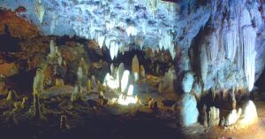 Formaciones en la Cueva del Soplao. Valdáliga. Cantabria.