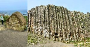 Formaciones Geológicas de la Calzada de los Gigantes. The Giants Causeway. Irlanda del Norte.
