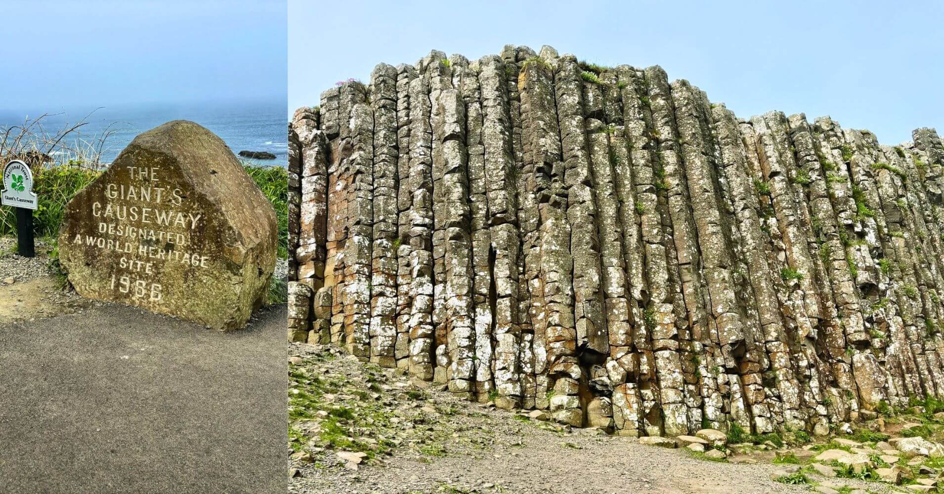 Formaciones Geológicas de la Calzada de los Gigantes. The Giants Causeway. Irlanda del Norte.