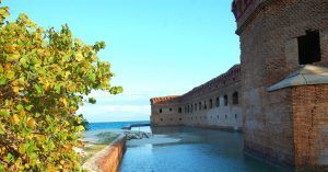 Fort Jefferson. Parque Nacional Tortugas Secas. Florida, Estados Unidos.