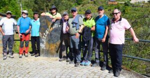 Foto de Grupo en Fósil Geoparque UNESCO Arouca. Portugal.