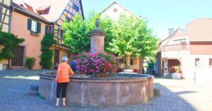 Fuente de Riquewihr, Alsacia.