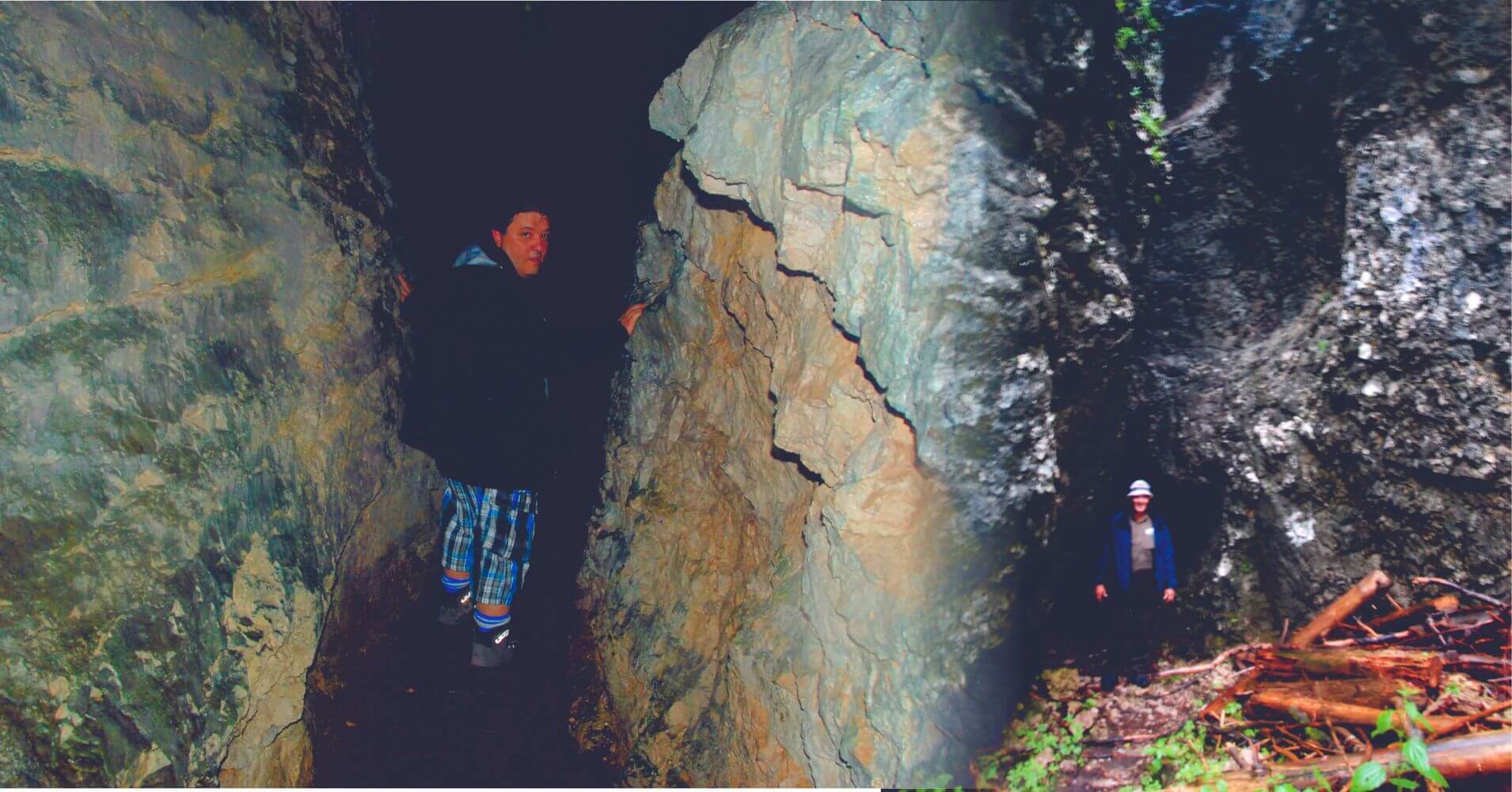 Galería del Príncipe Andrés en la Garganta Pokljuka Soteska. Krinica, Alta Carnolia. Gorenjska, Parque Nacional de Trivlav. Eslovenia.