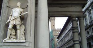 Galería Uffizi. Cinco días en Florencia. Toscana, Italia.