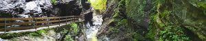 Garganta Alplochschlucht, Dornbirn, Gütle. Volrarberg, Austria.