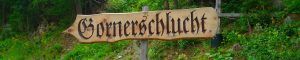 Garganta Gorner, Gornerschlucht. Suiza.