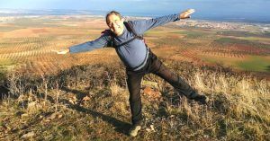 'Gavioto' en la Cumbre del Cerro Marica. Nambroca, Toledo. Castilla La Mancha.