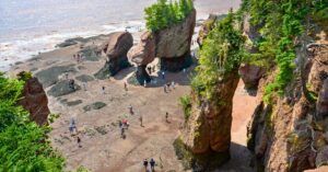 Geoparque Acantilados de Fundy. Nueva Escocia, Canadá.
