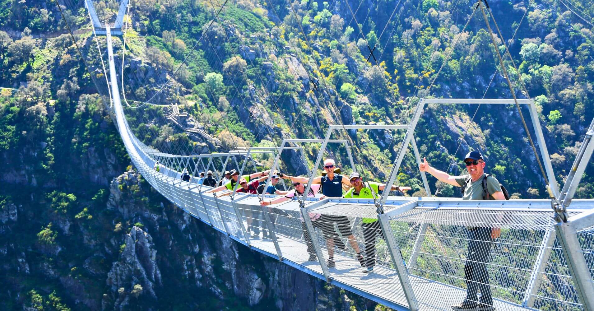 Geoparque Arouca. Puente Colgante Arouca 516. Portugal.