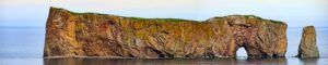Geoparque de Percé. Québec, Canadá.