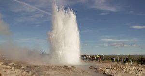 Geysir, Parque Nacional Thingvellir Þingvellir. Road Trip por Islandia.