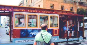 Giro del Tranvía de San Francisco. Cable Car. California, Estados Unidos