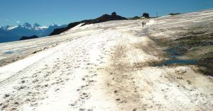 Glaciar 3000. La Quilla del Diablo, en La Diablerets. Suiza.
