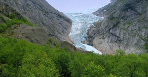Glaciar Briksdal. Briksdalbreen. Vestland. Noruega