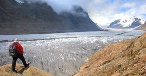 Glaciar de Aletsch. Fiesch. Suiza.
