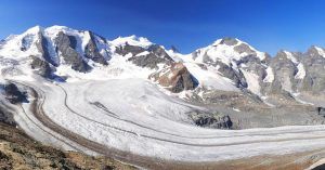 Glaciar Gorner, Zermatt. Suiza.
