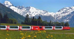 Glacier Express Panoramic, Suiza.