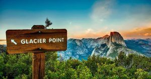 Glacier Point. Yosemite National Park. California, Estados Unidos.