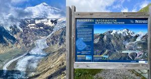 Gletscherweg Pasterze. Grossglockner, Carintia. Austria.