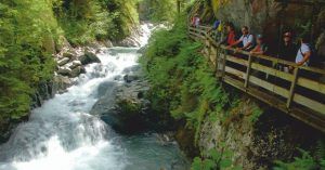 Gorges de la Diosaz, Alta Saboya en Auvernia-Ródano-Alpes, Francia.