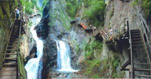Gorges du Durnand. Les Valettes, Valais en Suiza.