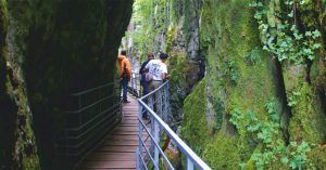 Gorges du Fier. Lovagni, Alta Saboya. Auvernia-Ródano-Alpes. Francia.
