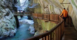 Gorges du Trient. Suiza.