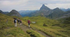 GR 10 y Pico Midi d' Ossau. Nueva Aquitania. Pirineos Atlánticos. Francia.