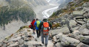 Gran Balcón Norte Mer de Glace. Chamonix, Alta Saboya. Auvernia-Ródano-Alpes. Francia.