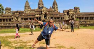 Gran Templo en Angkor What. Siem Reap. Camboya.